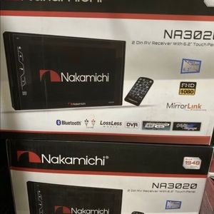 Nakamichi NA3020 2-DIN Built-in Bluetooth Touch Sc